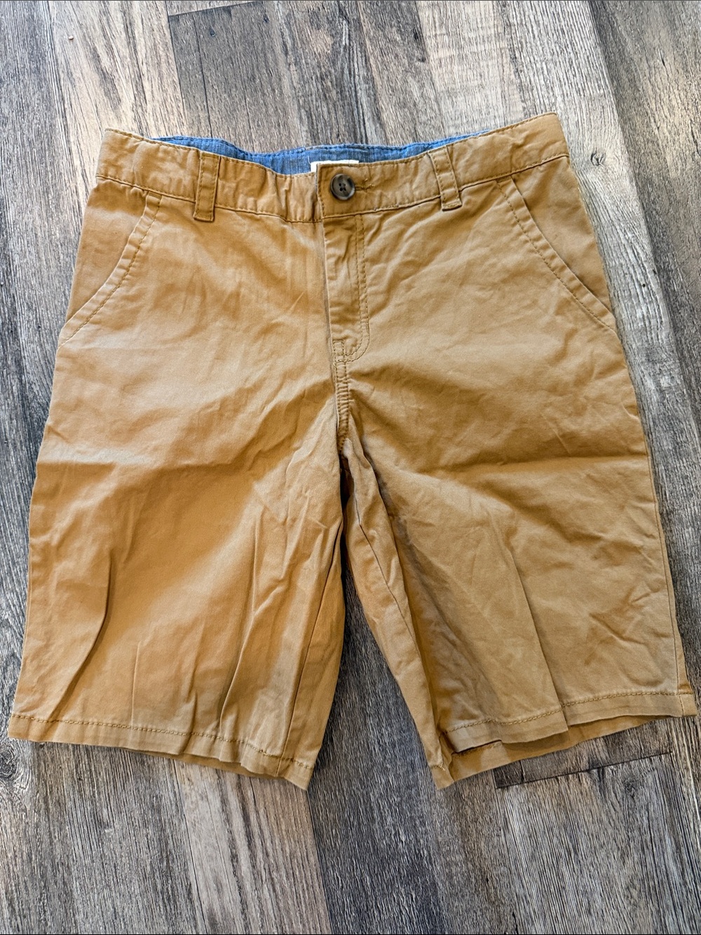 Boy’s Casual Cotton Shorts - Tan